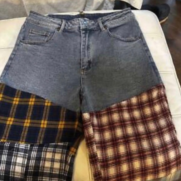 REHAB LAB PATCHWORK JEANS - Picture 3 of 6